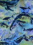 Bali Handpaints Humpback Whales Ocean