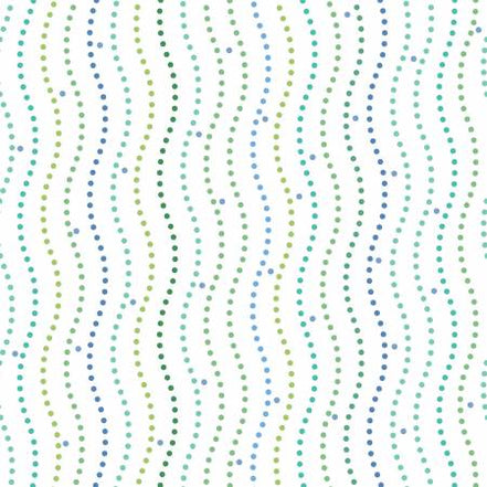 Happy Ocean Life Bubble Stripe