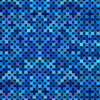 JY Colorful Dots Blue