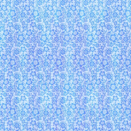 JY Garden of Dreams II Garden Tonal Blue