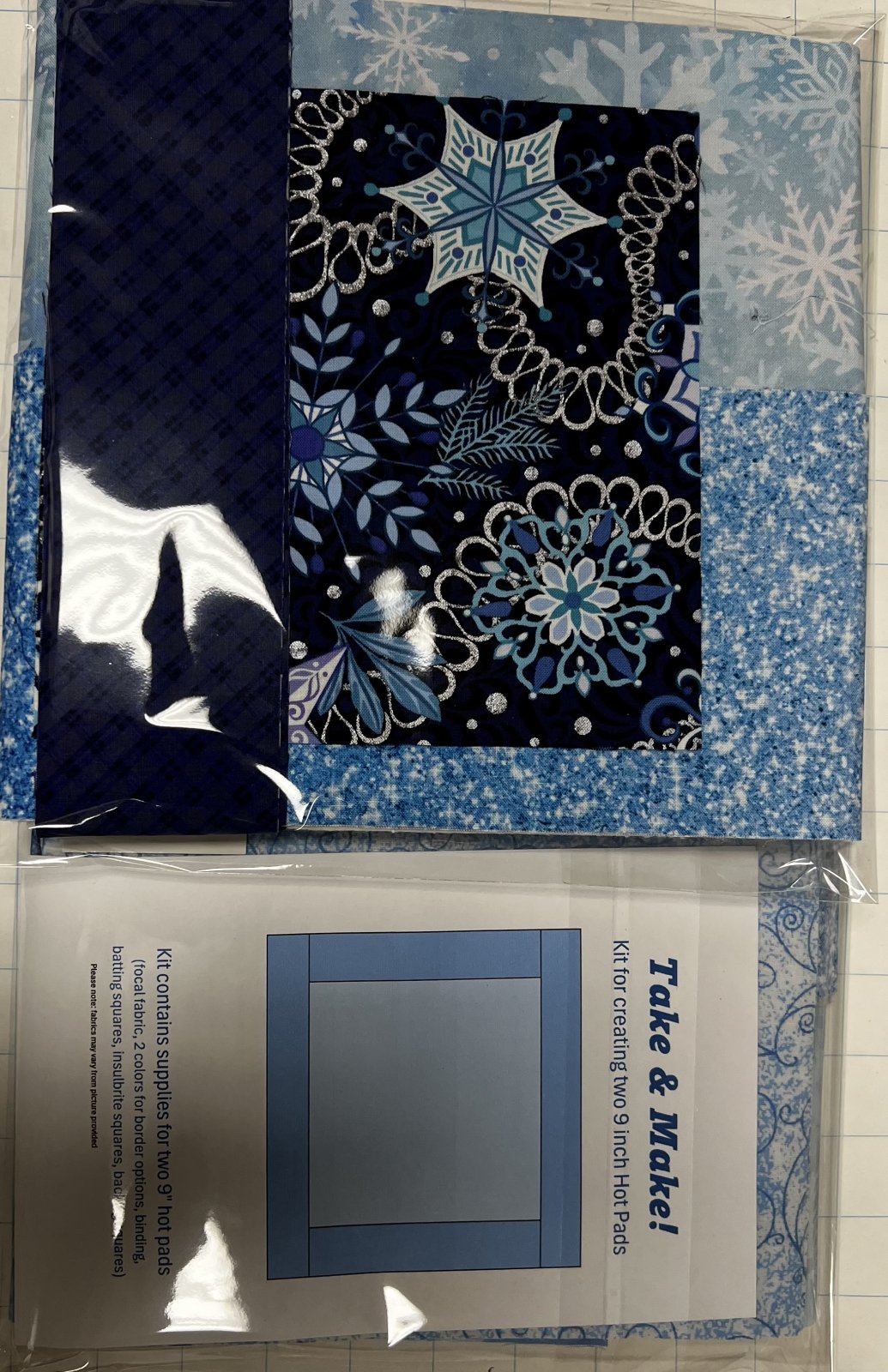 Take & Make Snowflakes and Stars Hot Pad Kits