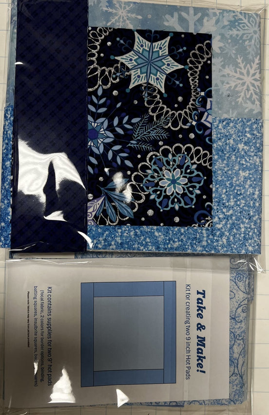Take & Make Snowflakes and Stars Hot Pad Kits