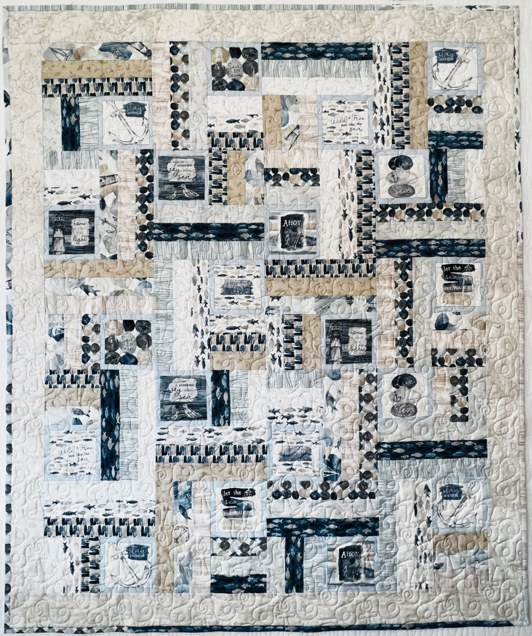 Underway Quilt Kit 56Ã¢â‚¬Â x 68Ã¢â‚¬Â