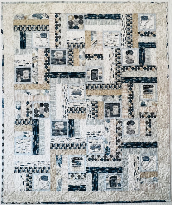 Underway Quilt Kit 56Ã¢â‚¬Â x 68Ã¢â‚¬Â