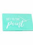 Magnetic Needle Case Get to the Point Teal