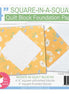 Its Sew Emma Square in a Square Block 4 in Foundation Paper