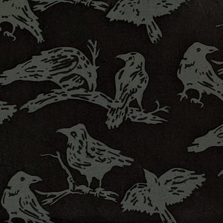 Custom Alaska Batik Ravens Raven