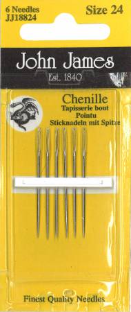 John James Needles#24 Chenille