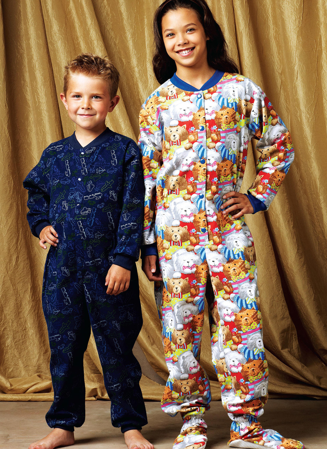 K3714 Children's Footed Pajama