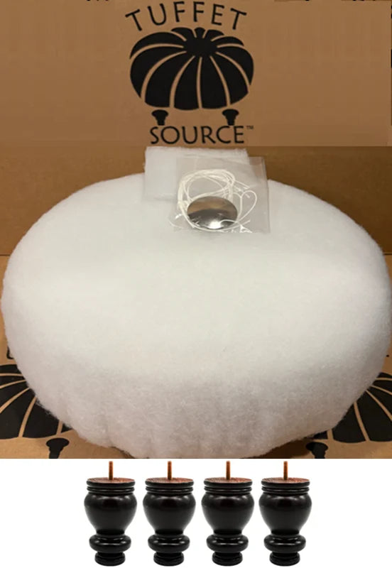 Tuffet Source Tuffet Kit w/Feet in Mahogany