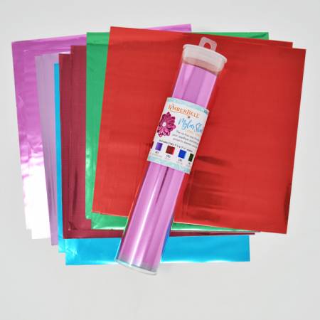 Mylar Jewel Tones Set 7in x 7in 12pk