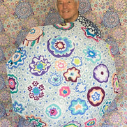 Kaffe Fassett Umbrella Aqua