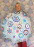 Kaffe Fassett Umbrella Aqua