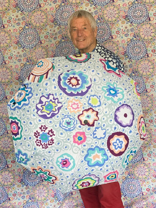Kaffe Fassett Umbrella Aqua