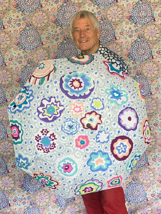 Kaffe Fassett Umbrella Aqua