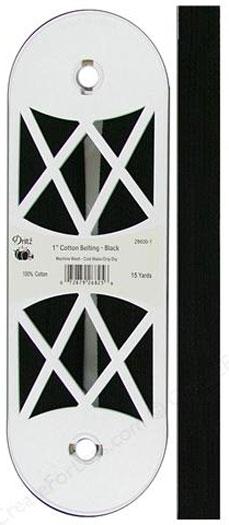 Dritz1 Cotton Belting - Black