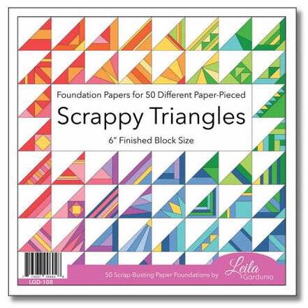 Scrappy Triangle Foundation 6in Paper-Piecing Pad
