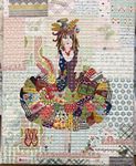 Teeny Tiny Collage Pattern Group 1 Dress Fish Elep