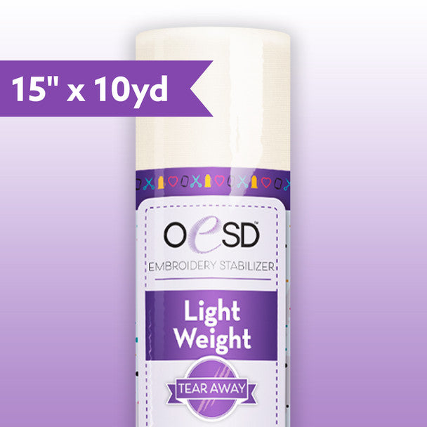 OESD TearAway Light Weight 15" x 10yd