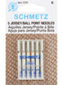 Schmetz Ballpoint Machine Needle Asstd