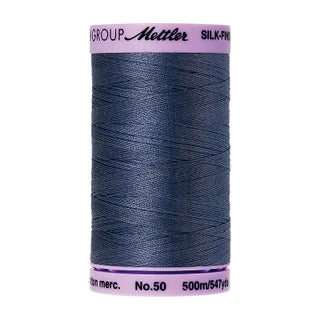Mettler Silk Finish 50wt 100% Cotton 9104-0311 Blue Shadow