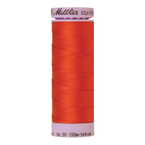 Mettler Silk Finish 50wt 100% Cotton 9105-0450 Paprika