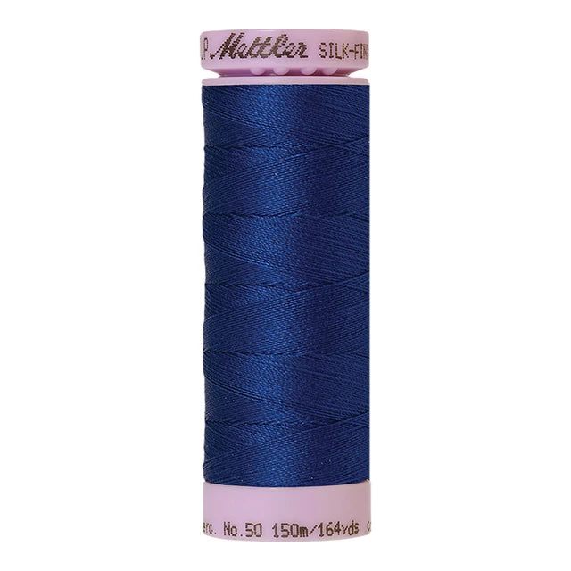Mettler Silk Finish 50wt 100% Cotton 9105-1304 Imperial Blue