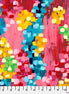 Sue Penn Raspberry || Celebrate! Minky