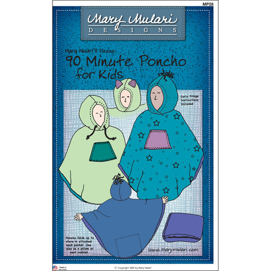 90 Minute Poncho For Kids