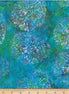 Jelly Fish Batiks Anenome blue Hawaiian