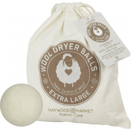 Wool Dryer Balls (4) Light