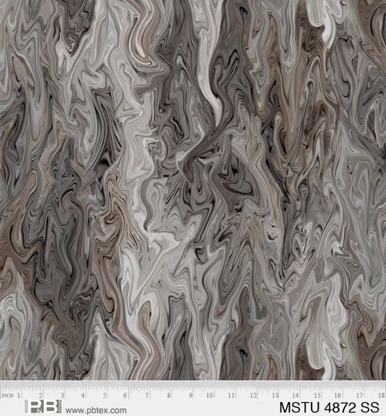 Marble Studio Silver/Brown
