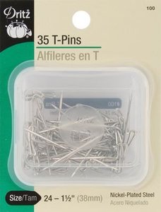 Dritz T-pins 1-1/2in 35ct