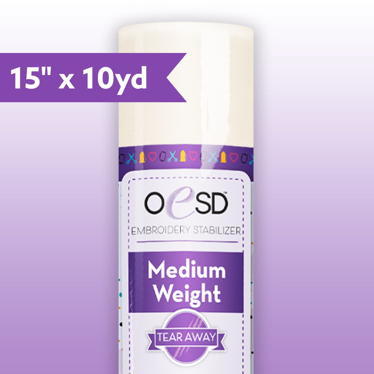 OESD Medium Weight TearAway 15