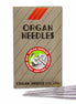 Organ Needles 80/12 Sharp (10 pk) N80/12S