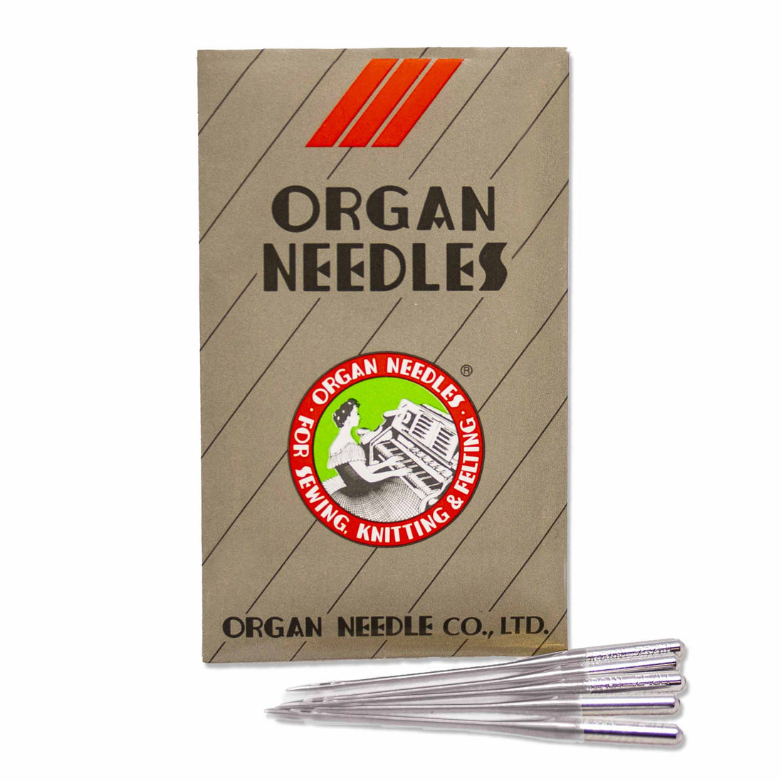 Organ Needles 80/12 Sharp (10 pk) N80/12S