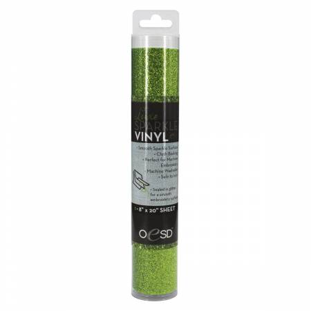 OESD Luxe Sparkle Vinyl - Grass Green