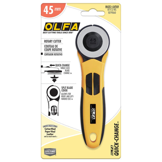 Olfa Quick Change Rotary Cutter 45mm