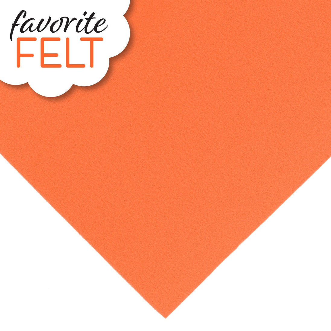 OESD Favorite Felt Orange 2/pk