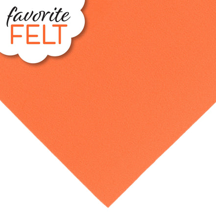 OESD Favorite Felt Orange 2/pk