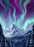 Northern Lights Panel 24" Multi