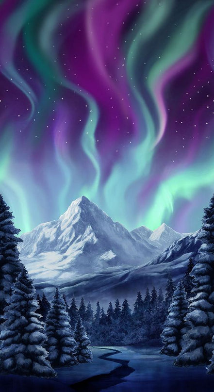 Northern Lights Panel 24" Multi