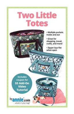 Two Little Totes Pattern