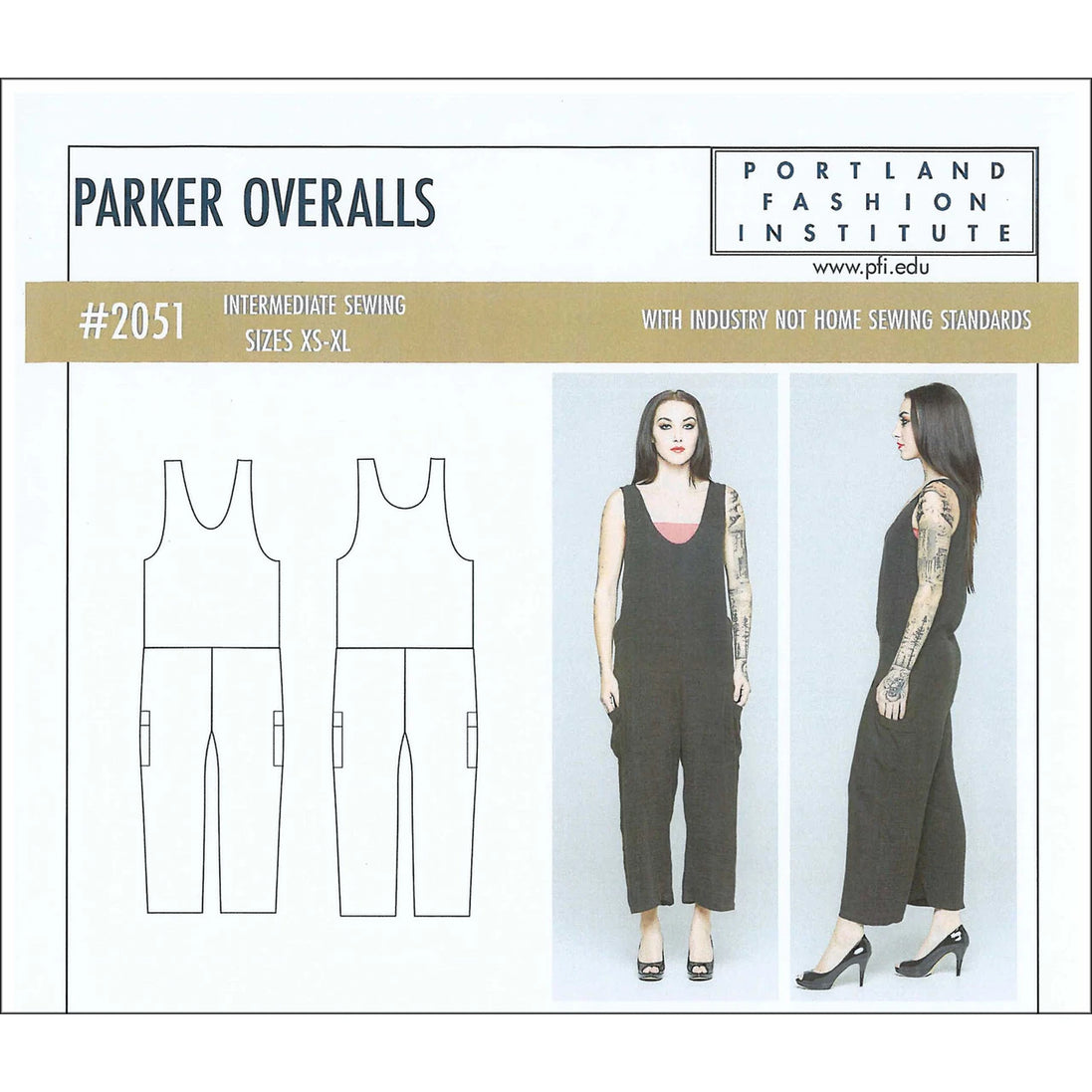 Parker Overalls Pattern
