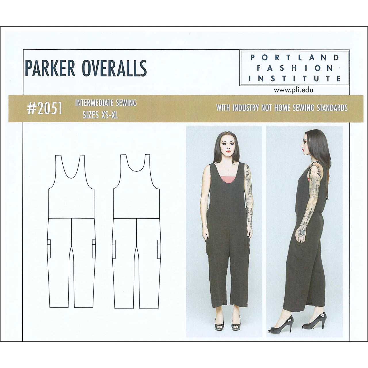 Parker Overalls Pattern