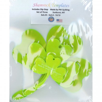 Shamrock Ruler Set - Longarm Glow Edge