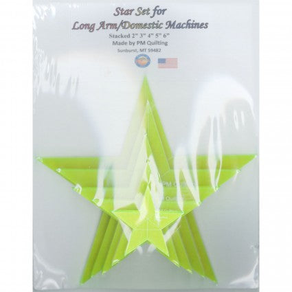 Star Ruler Set - Longarm Glow Edge