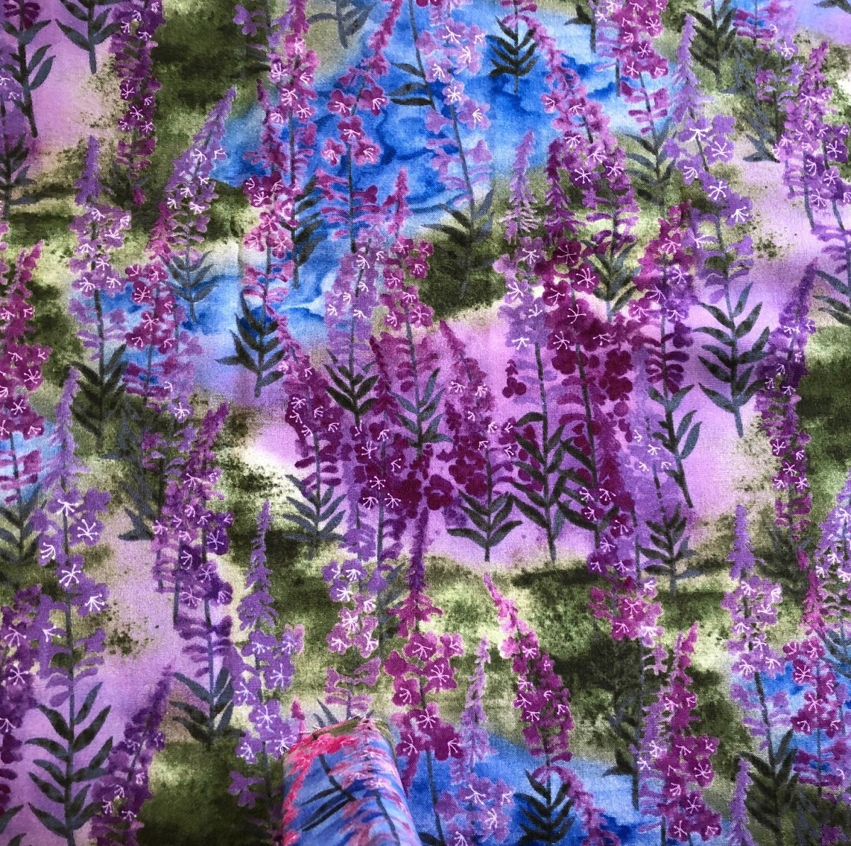 Hoffman Custom Alaska At Home In the Woods Purple