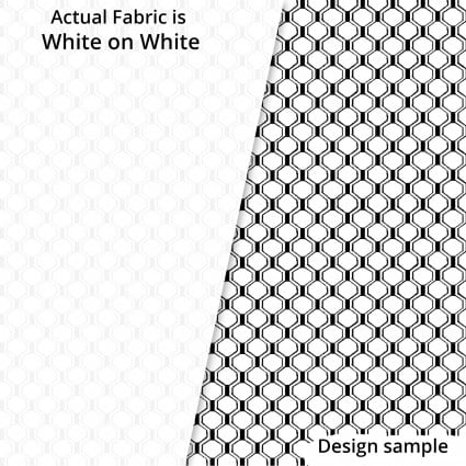 Ramblings White-on-White Yardage