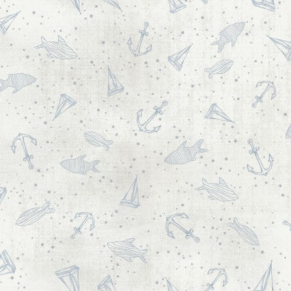 Set Sail - Nautical Light Silver